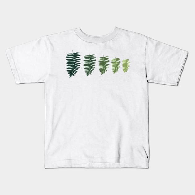 foliage#2 Kids T-Shirt by -f-e-l-i-x-x-